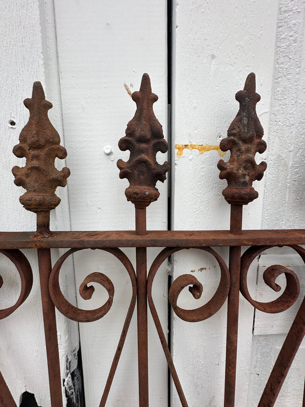 Antique Iron Garden Gate Pair GA20338