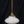 Load image into Gallery viewer, Restored Flush Mount Pendant Fixture w/ White Ribbed Shade 14" x 35" GS01010
