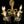 Load image into Gallery viewer, Restored Antique Solid Brass 5-Light Wall Sconce w/ Crystal Pendants GA20707
