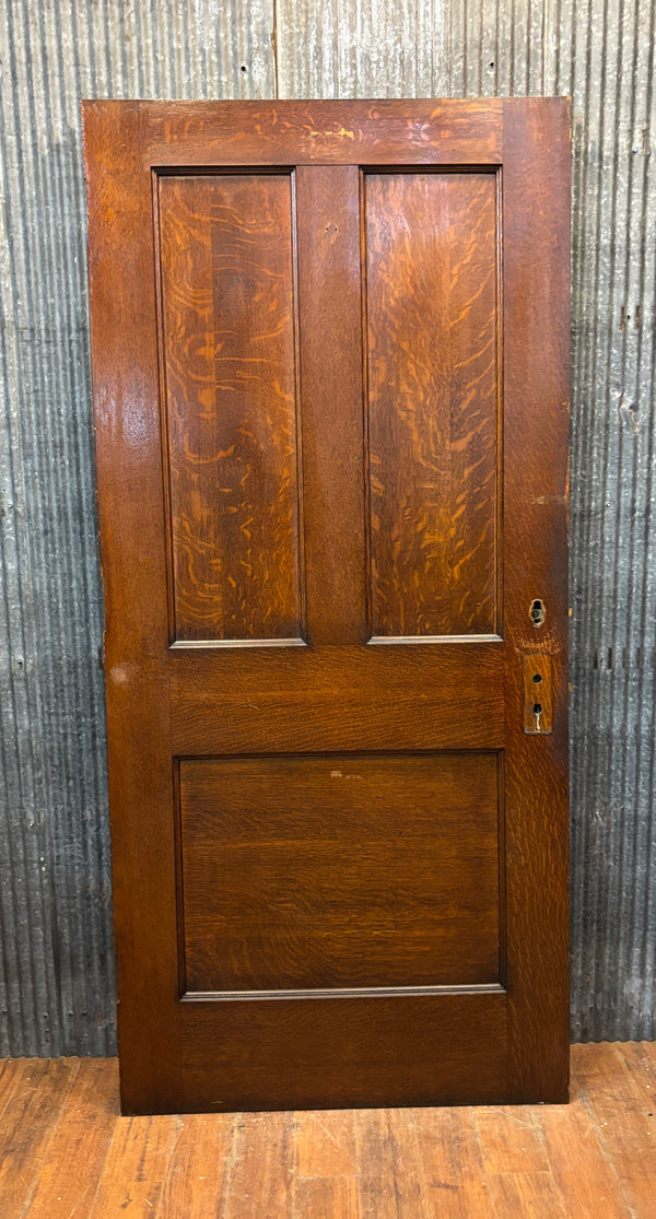3-Panel Wooden Door GA21470