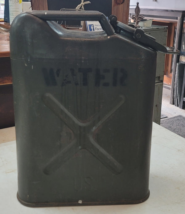 Vietnam Era U.S. Military G.I. 5 Gallon Water Jerry Can GS01082
