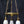 Load image into Gallery viewer, Restored Victorian 3 Light Brass Pan Chandelier w/ Shades 14"x 36" GS00978
