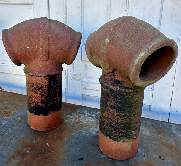 Terracotta Chimney Pots - 2 Available GA20477