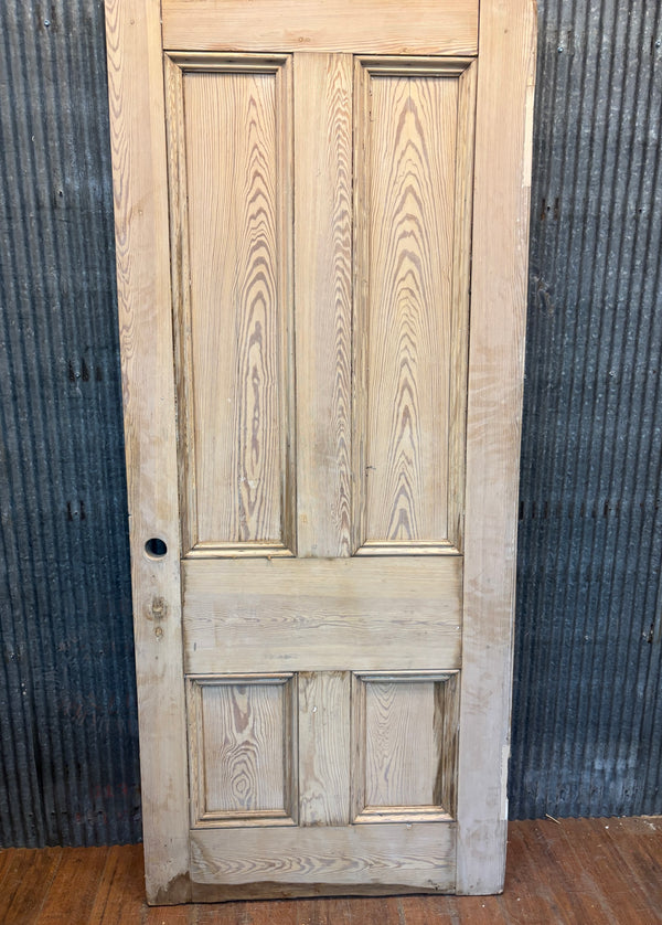 4-Panel Heart Pine Door GA21535
