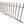 Load image into Gallery viewer, Antique Wrought Iron Picketed Fencing - 7 Ft Long x 27.75" Tall - GA21002
