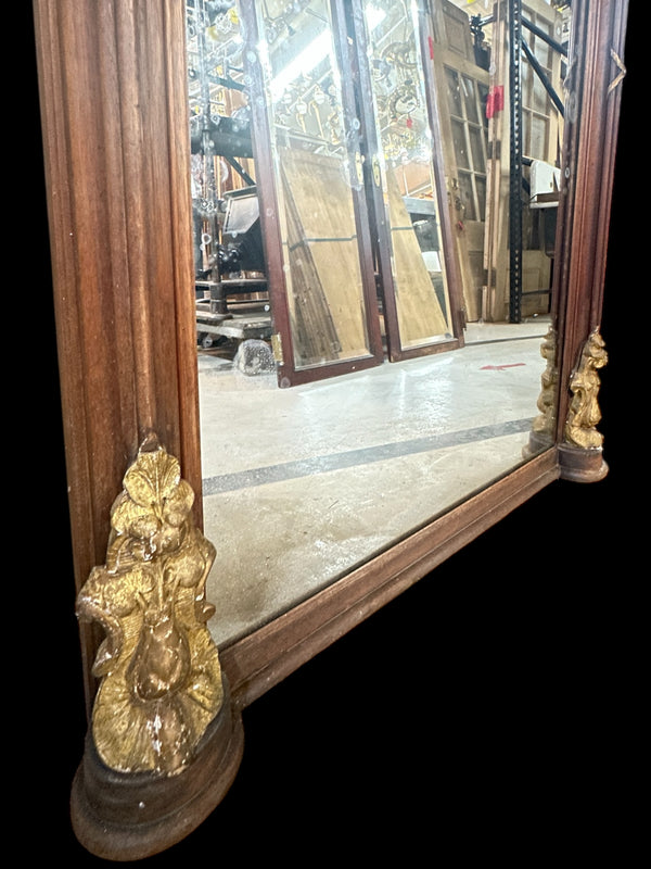 8Ft Victorian Gilt Wood Pier Mirror GA20393