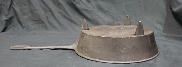 Antique 12" Cast Iron Skillet with Feet