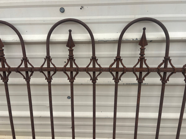 7 Foot Iron Fence Panel GA21387