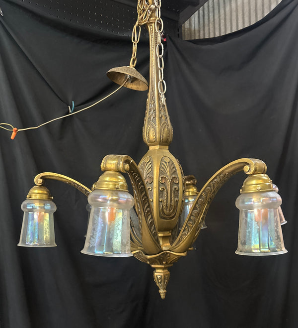 Brass 6-Light Chandelier GA21275