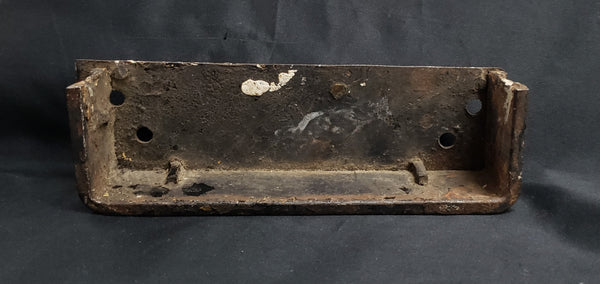 Art Deco Right or Left Cast Iron Rim Lock Keeper 6 3/4" x 2" x 1 1/2" GS00863