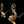 Load image into Gallery viewer, Restored Pair of Solid Brass Dolphin Fish Andirons GA20590

