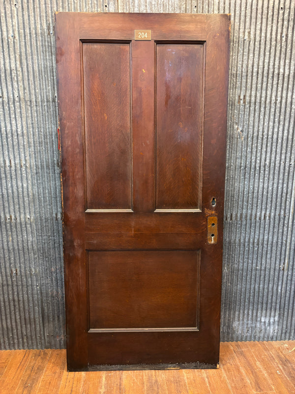 3-Panel Wood Door GA21451
