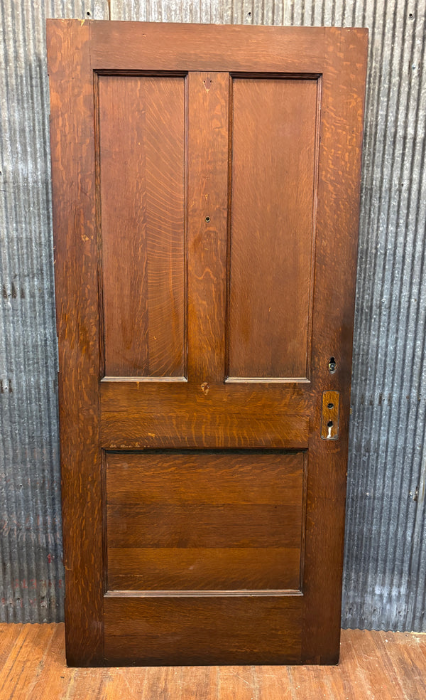 3-Panel Wooden Door GA21471