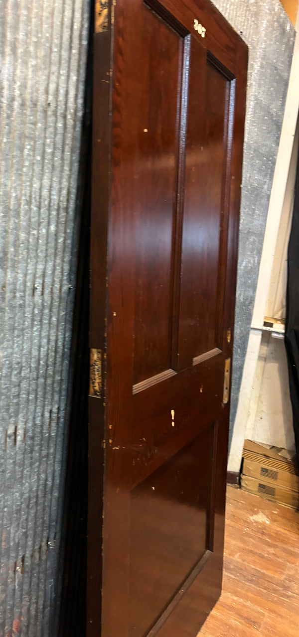 3-Panel Wooden Door GA21466