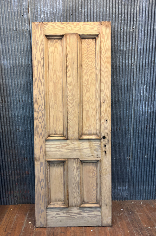 Heart Pine 4-Panel Door GA21432