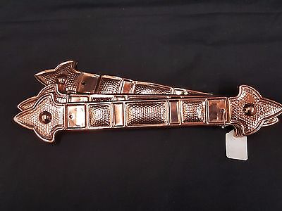 1928 New Old Stock Copper Gutter Downspout Straps Set of 6 GA9560