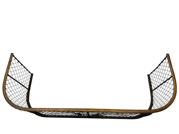 Antique Brass and Iron Wire Mesh Fireplace Fender GA21023