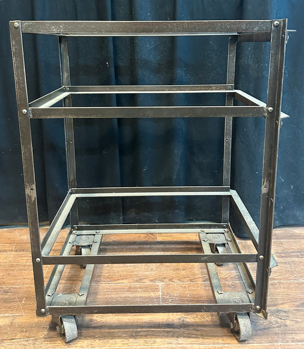 Vintage Steel Textile Carts - 3 Available - GA20807
