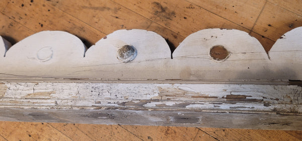 Vintage 3 Piece Wooden Gingerbread Trim Pediments GS00898