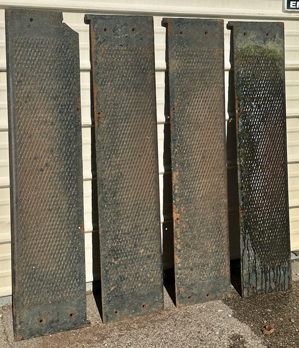 Set of 4 48" Long Cast Iron Stair Treads GA20609