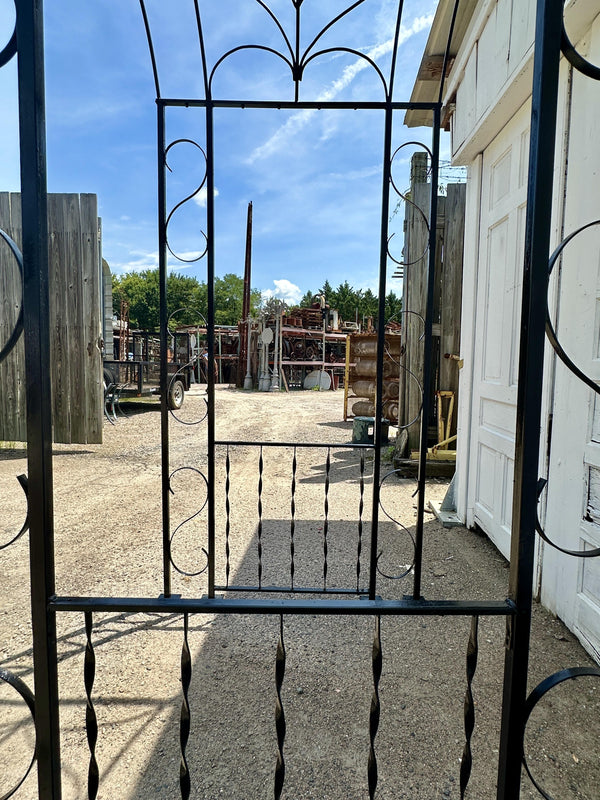 Antique Wrought Iron Custom-Fabricated Arbor GA20280