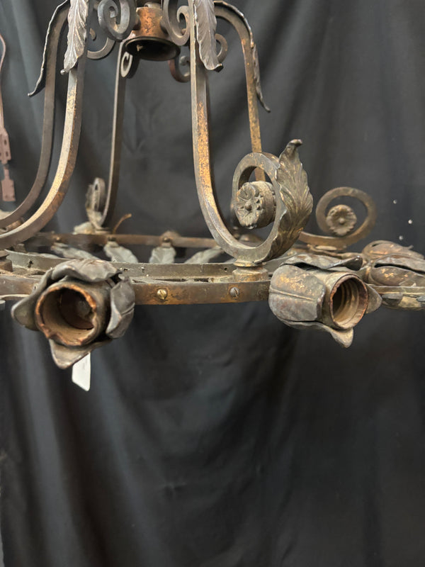 1900s Bronze Chandelier GA21154
