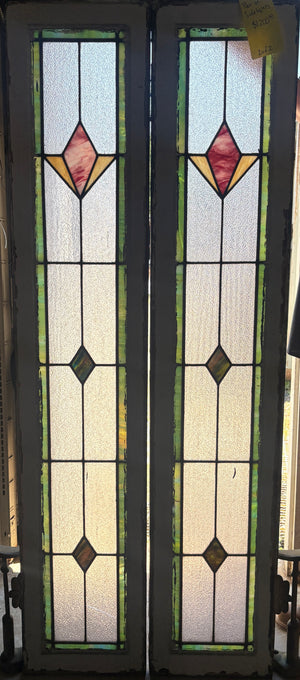 Stained Glass Transom & Side Lites Set GA10397