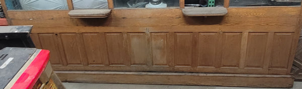 1900's Wood & Glass Pawnbrokers Office Front Panel Set GS00632
