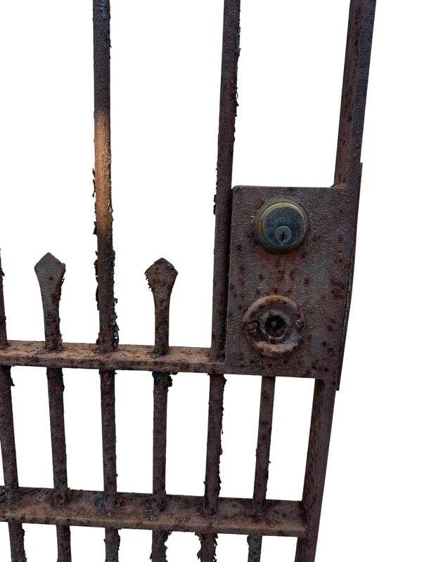 Antique Wrought Iron 80" Tall Gate GA20677