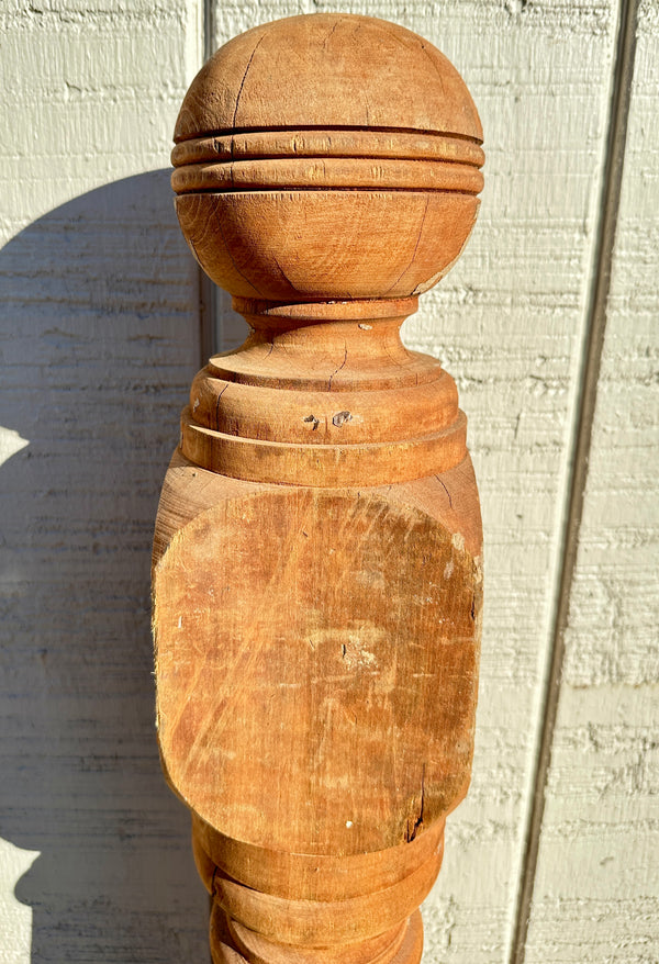 Pine Ball Top Newel Post GA20449