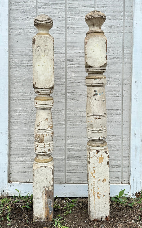Turned Newel Post Pair GA20414