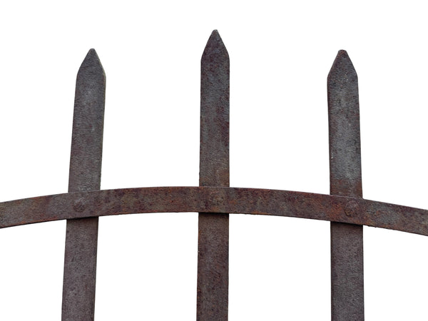 Antique Wrought Iron Gate - 52.5" W x 75" T - GA21047