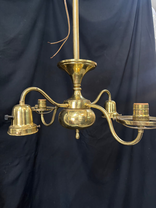 Brass Victorian 4-Light Chandelier GA21166