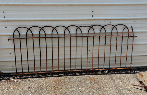 36 Feet of Wrought Iron Hairpin Fencing GA21235
