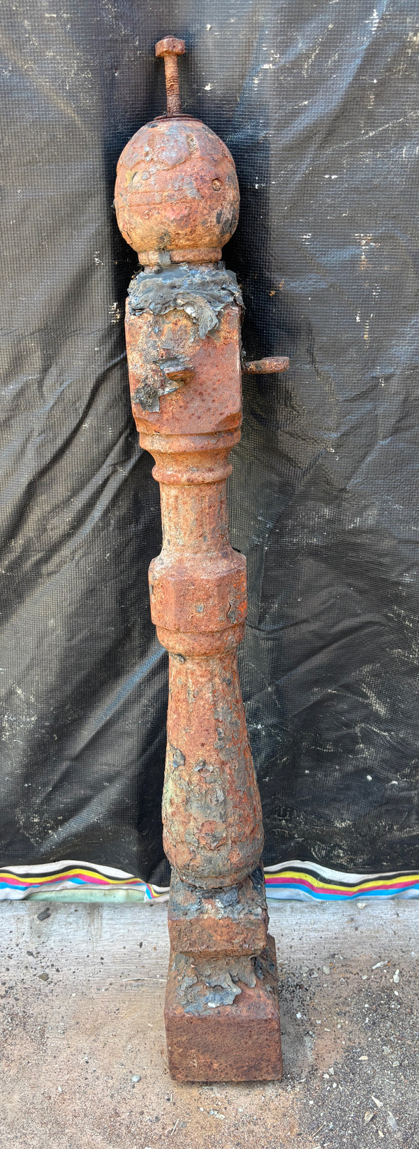 Cast Iron Newel Post GA21565
