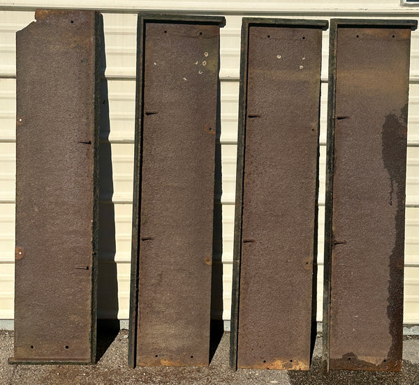 Set of 4 48" Long Cast Iron Stair Treads GA20609