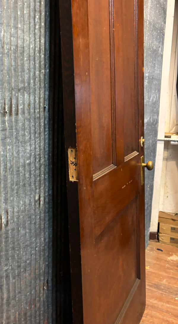 3-Panel Wooden Door GA21475