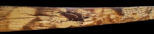 1780's Hand-hewn Pitt Sawn White Oak Beam 98" x 7 3/4" x 4" GAM0109