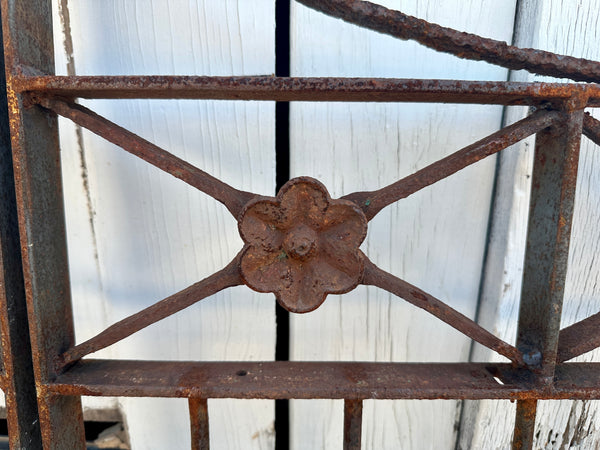 Pair of Antique Wrought Iron Garden Entrance Gates GA21017