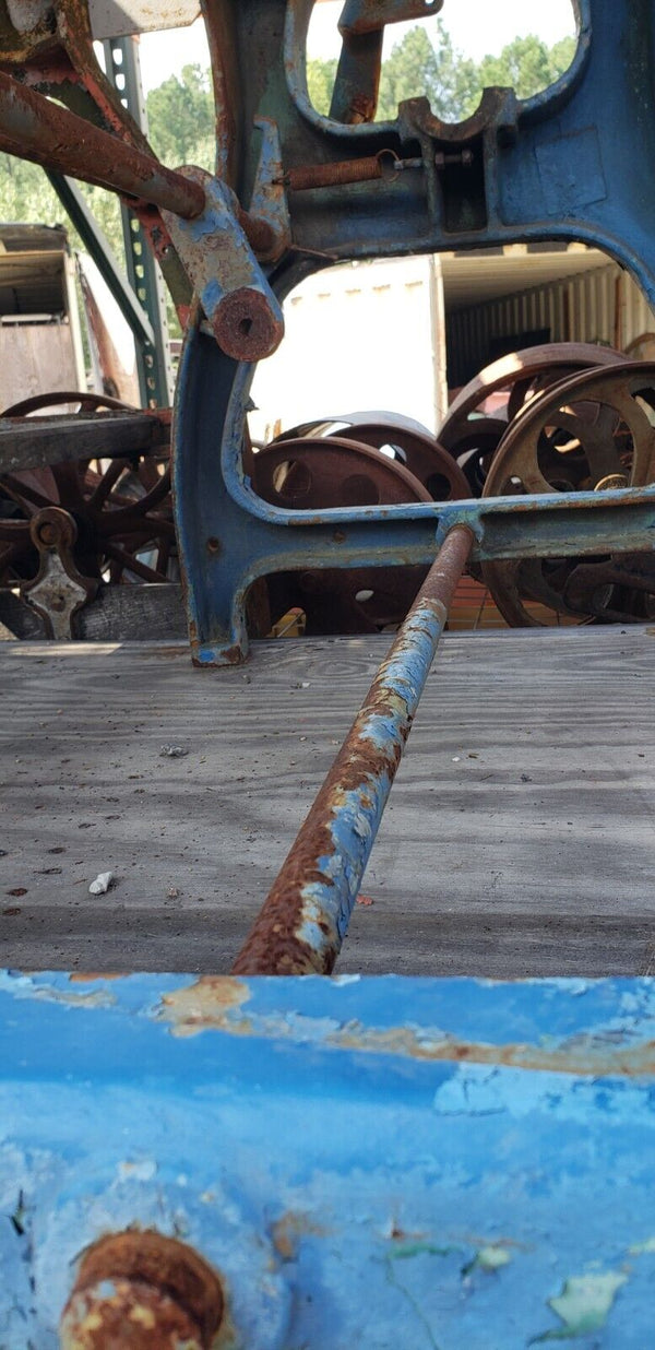 Industrial Factory Cast Iron Machine Table Base  27" T x 39 1/2" L x 24" D GS00060