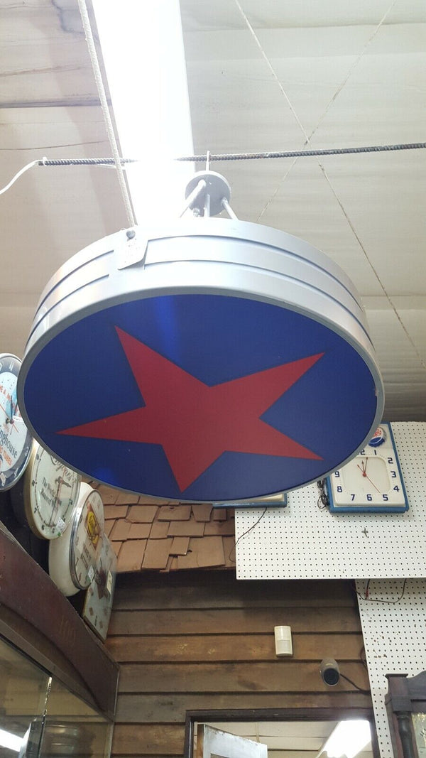 Reclaimed Chain Restaurant Ceiling Light Fixture 24" x24" - 5 Available GA9819