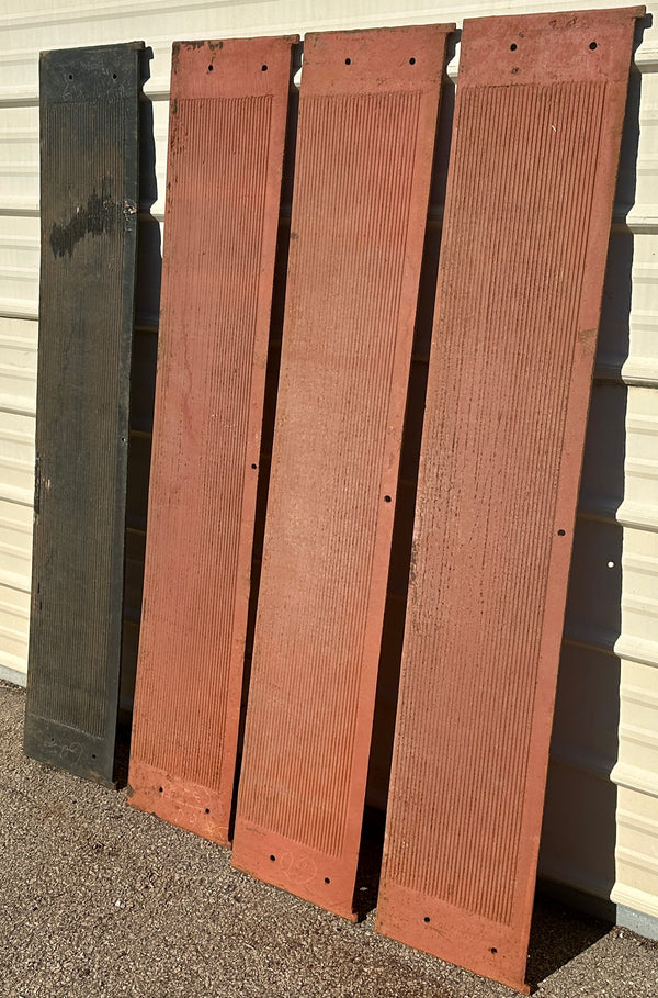 Set of 4 60"+ Long Cast Iron Stair Treads GA20831