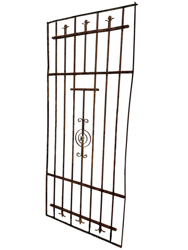 Antique Wrought Iron 81"+ Tall Gate GA20742