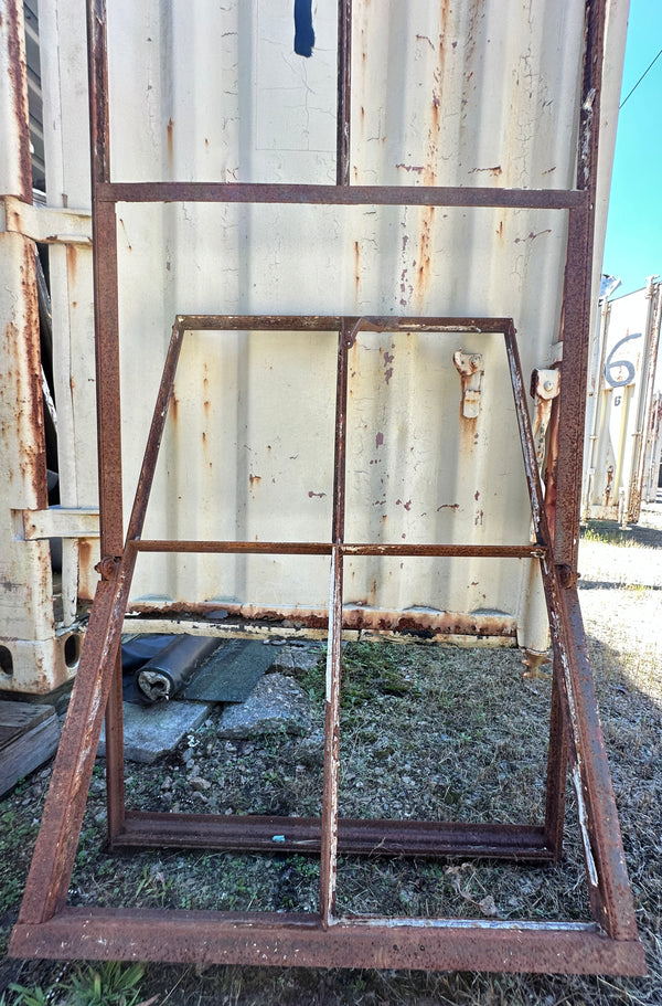 6-Pane Steel Casement Window w/ Swing Out GA20354
