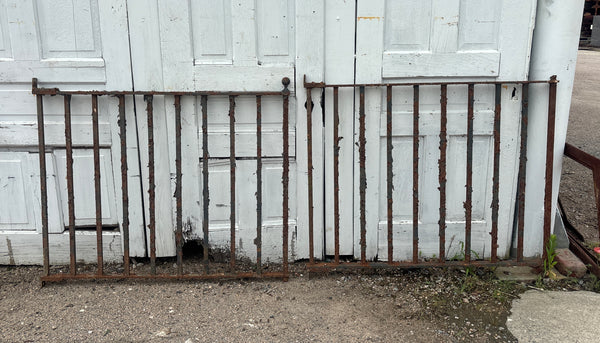 7.5 Feet of Wrought Iron Porch Railings GA21282