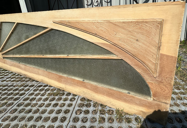 Restored Textured Glass Transom Window GA20308