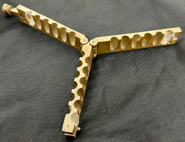 Rare Civil War Era Brass Medical Suppository Maker Mold GA20543