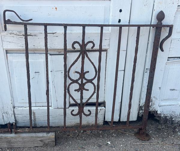 10 Feet of Cast Iron Porch Railings GA21253