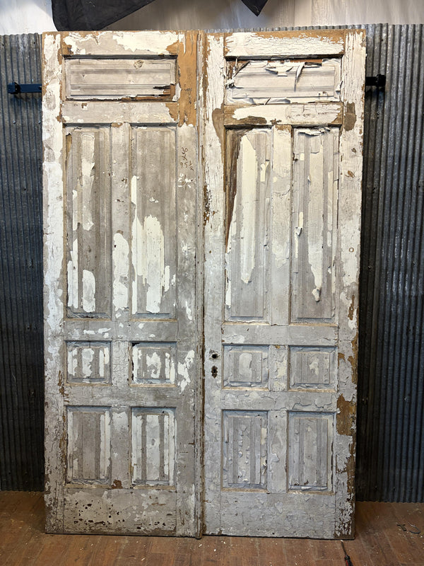 Pair of Tall 7-Panel Eastlake Doors GS6081