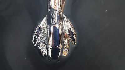 4 Ornate Cast Iron Chrome Plated Claw Feet 7 1/2" x 6 1/2" GA24
